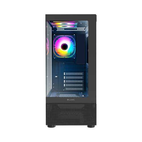 Корпус без БЖ, LogicConcept LOOK ARGB USB 3.0x2 USB-Cx1 BLACK ATX