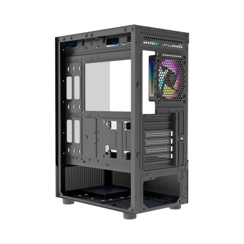 Корпус без БЖ, LogicConcept LOOK ARGB USB 3.0x2 USB-Cx1 BLACK ATX