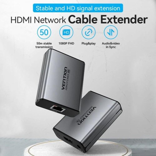 Подовжувач Vention HDMI V1.4 1080p 60Hz 3D DD7.1