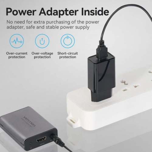 Подовжувач Vention HDMI V1.4 1080p 60Hz 3D DD7.1