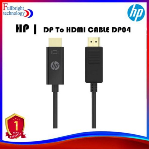 Кабель HP DisplayPort - HDMI  1.0 м, 4K 60hz Active