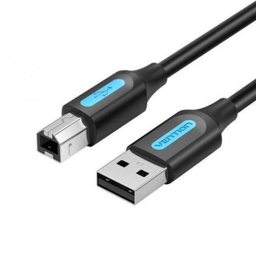 Кабель Vention USB AM-BM, 2.0 м, 480Mbps Printer PVC чорний
