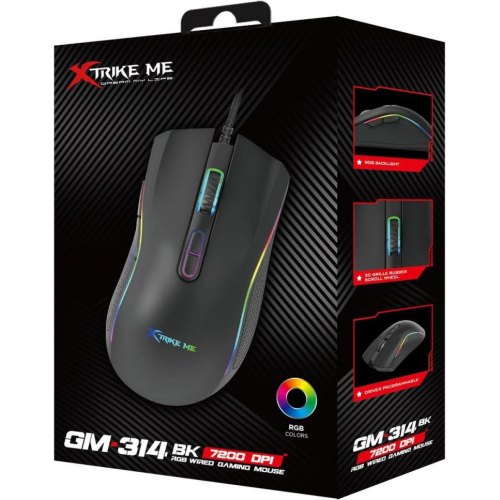 Мишка дротова, XTRIKE ME GM-314, чорна