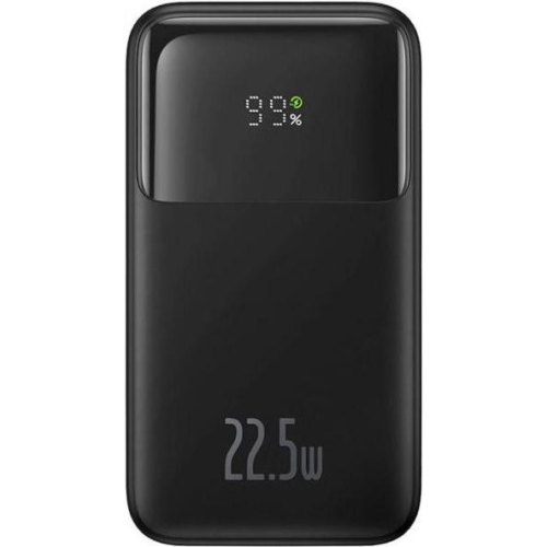 Зовнішній акумулятор PowerBank Baseus Comet Series 20000mAh 22.5W PD with Display USB-A / USB-C cable black