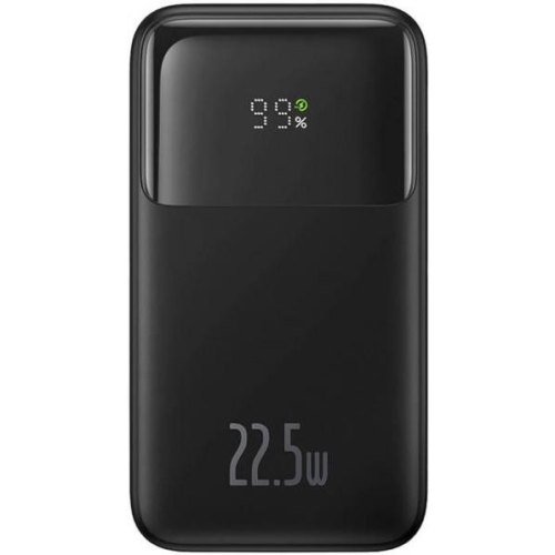 Зовнішній акумулятор PowerBank Baseus Comet Series 20000mAh 22.5W PD with Display USB-A / USB-C cable black