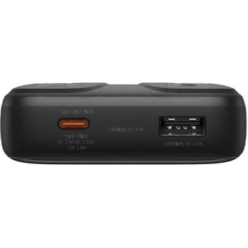 Зовнішній акумулятор PowerBank Baseus Comet Series 20000mAh 22.5W PD with Display USB-A / USB-C cable black