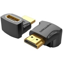 Перехідник Vention HDMI to HDMI, кут 270° 4K 60Hz PVC