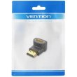 Перехідник Vention HDMI to HDMI, кут 90° 4K 60Hz PVC