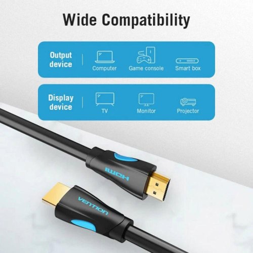 Кабель Vention HDMI, 20.0 м, V2.0, 4K 30Гц, PVC