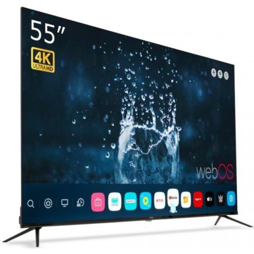 Телевізор Vinga QLED S55UHD25QWEB