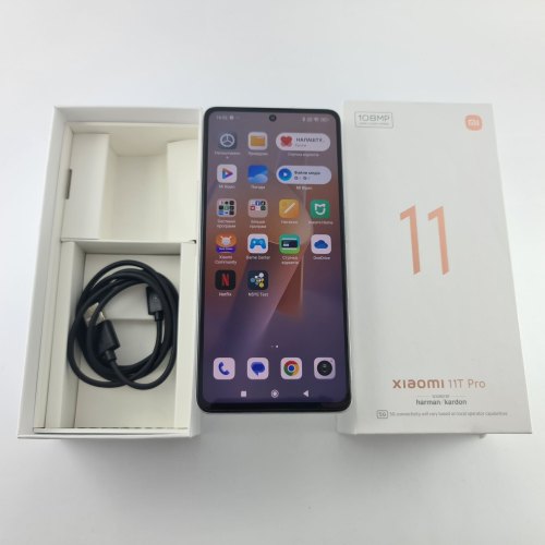 Смартфон Xiaomi 11T Pro 8/256Gb Moonlight White USED **