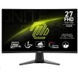 Монітор MSI MAG 27C6X 27 2xHDMI, DP, USB-C, 2xUSB, Audio, VA, 250Hz, 1ms, sRGB 99%, CURVED, AdaptiveSync