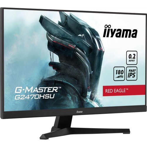 Монітор iiyama G2470HSU-B6 24 IPS, ігровий, 1920х1080, 0,2  мс, 180 Гц, Adaptive Sync, 1xHDMI 1.4/1xDP