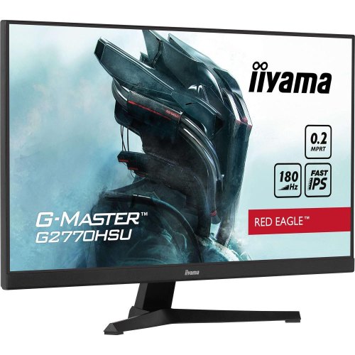 Монітор iiyama G2770HSU-B6 27 IPS, ігровий, 1920х1080, 0,2 мс, 180 Гц, Adaptive Sync, 1xHDMI 1.4/1xDP