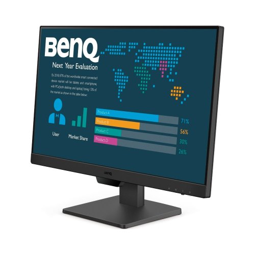 Монітор BenQ 23,8 IPS, 1920х1080, 100 Гц, 5 мс, 2xHDMI 1.4, 1xDP 1.2, Black