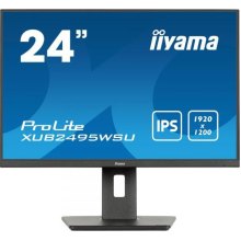 Монітор iiyama XUB2495WSU-B7 24,1IPS, 1920х1200, 4 мс,  75 Гц, 1xHDMI 1.4/1xDP 1.2/3xUSB 3.2/1xUSB Type C