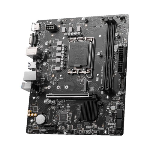 Материнcька плата MSI PRO H610M-E DDR4 s1700 H610 2xDDR4 M.2 HDMI mATX