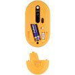 Мишка бездротова, 2E MF300 PETS CATS&DOGS Silent WL BT, жовтий