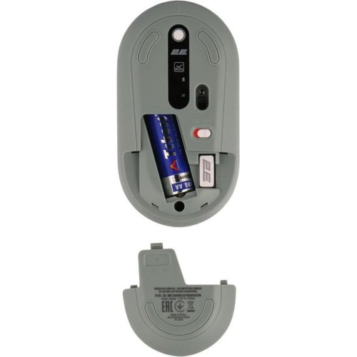 Мишка бездротова, 2E MF300 CAPYBARA TANGERINE Silent WL BT, зелений