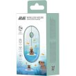 Мишка бездротова, 2E MF300 CAPYBARA TANGERINE Silent WL BT, зелений