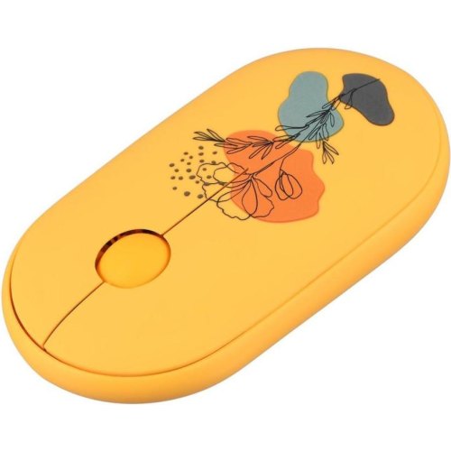 Мишка бездротова, 2E MF300 FLORA POPPY Silent WL BT, жовтий