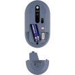 Мишка бездротова, 2E MF300 CAPYBARA SWIM Silent WL BT, синій