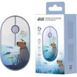 Мишка бездротова, 2E MF300 CAPYBARA SWIM Silent WL BT, синій