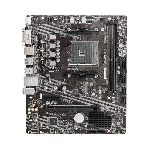 Материнcька плата MSI A520M-A PRO sAM4 A520 2xDDR4 HDMI DVI M2 mATX