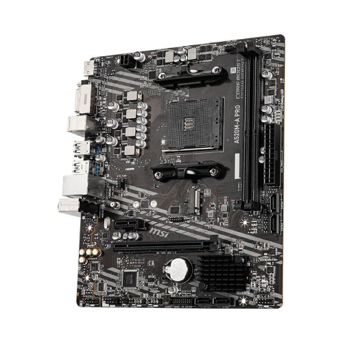 Материнcька плата MSI A520M-A PRO sAM4 A520 2xDDR4 HDMI DVI M2 mATX