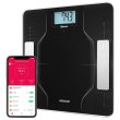 Ваги підлогові Sencor, 180кг, AAAx2, підкл. до смартфону, скло, чорний