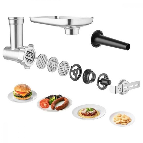 Кухонна машина Sencor Paul 3 1800Вт, чаша-метал, корпус-метал, насадок-15, метал