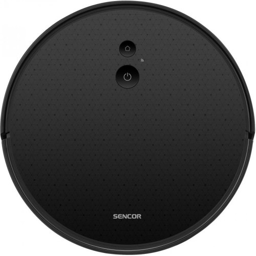 Робот-пилосос Sencor, 1000Вт, 3000Па, h=7.5см, вологе прибирання, конт пил -0.34л, вода -0.25л, автон. робота до 140хв, вага-3.5кг, НЕРА, чорний