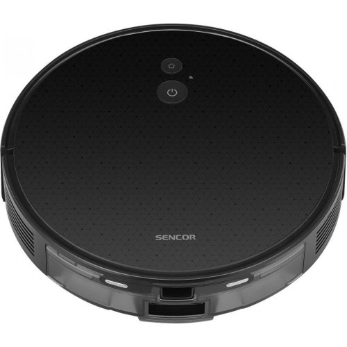 Робот-пилосос Sencor, 1000Вт, 3000Па, h=7.5см, вологе прибирання, конт пил -0.34л, вода -0.25л, автон. робота до 140хв, вага-3.5кг, НЕРА, чорний