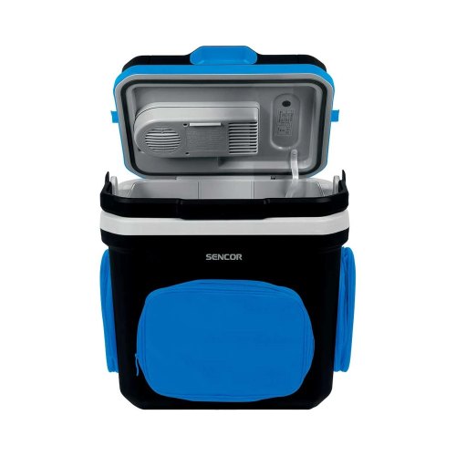 Холодильник дорожній Sencor SCM 3224BL, 44x39.8х31, 24л, 1дв., чорно-синій