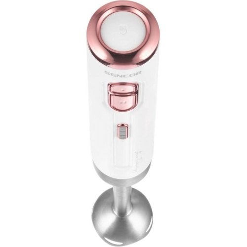 Блендер Sencor заглибний Accu technology, 200Вт, 3в1, чаша-800мл, безпровідний, USB-C, білий