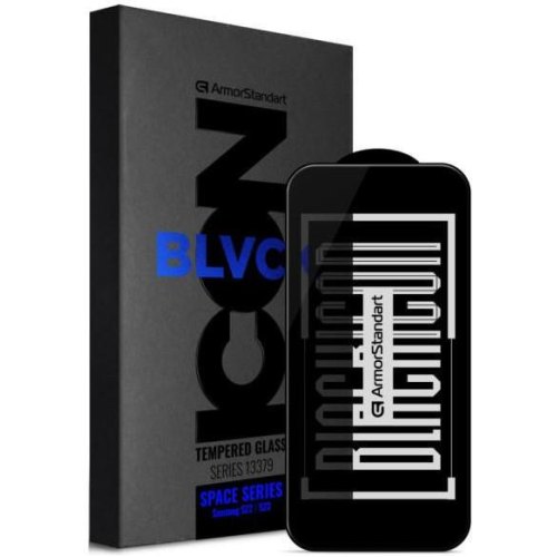 Защитное стекло ArmorStandart Space Black Icon для Samsung S22 / S23 (ARM76117)