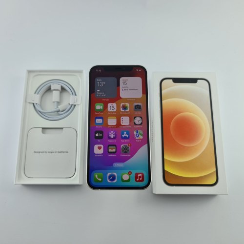 Смартфон iPhone 12 128GB White, Model A2403 USED **