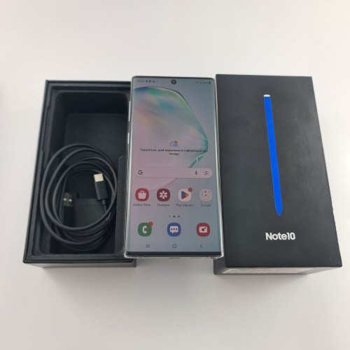 Смартфон Samsung Galaxy Note 10 (N970F) 256Gb Silver (SM-N970FZSDSEK) USED **