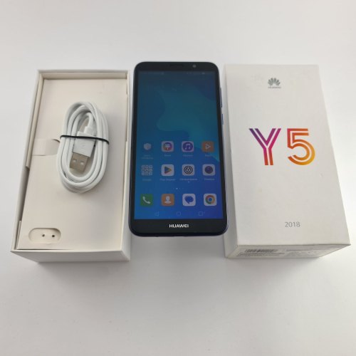 Смартфон Huawei Y5 2018 2/16Gb Blue (DRA-L21) USED **