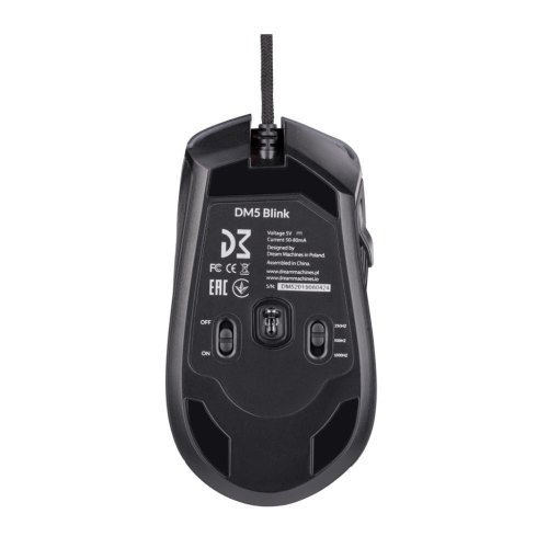 Мишка дротова Dream Machines DM5 Blink S USB Black