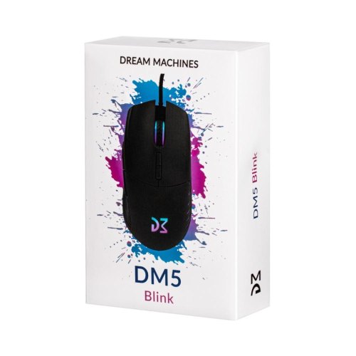 Мишка дротова Dream Machines DM5 Blink S USB Black
