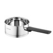 Ківш ARDESTO Gemini, скляна кришка, 0.9 л, нержавіюча сталь