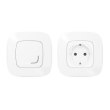 Набір упр. ел. приладами (smart-розетка + smart-вимикач) (Valena Allure with NETATMO) [Білий]