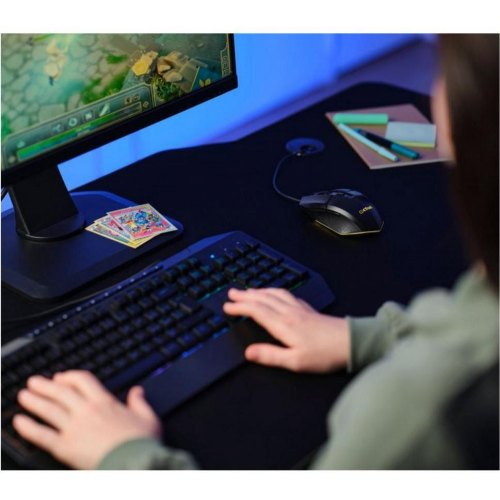 Мишка дротова Trust GXT 109 FELOX RGB Black