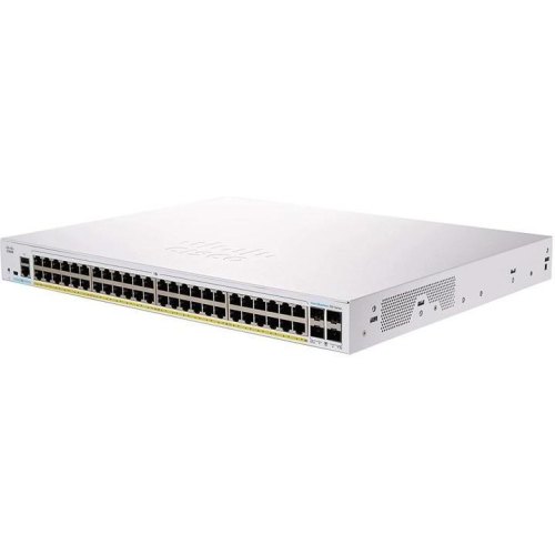 Комутатор Cisco CBS220 Smart 48-port GE, PoE, 4x1G SFP
