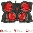 Підставка для ноутбука Trust GXT278 YOZU COOLING (17.3') RED LED Black