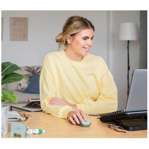 Мишка бездротова Trust Yvi+ Silent WL ECO Green