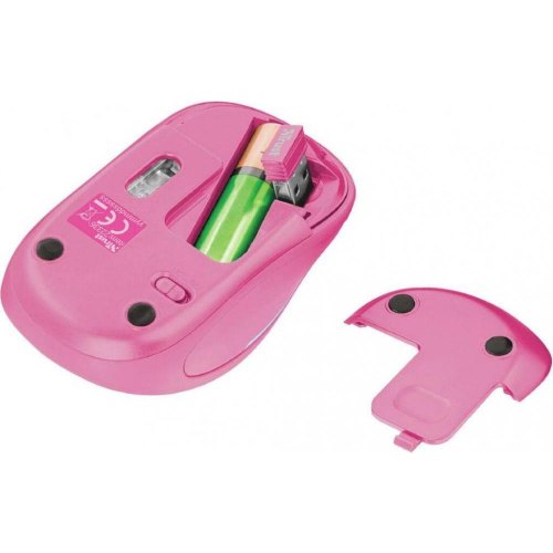 Мишка бездротова Trust Yvi FX Wireless Pink (22336)
