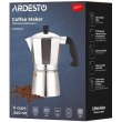 Гейзерна кавоварка ARDESTO Gemini Cremona, 6 чашок, алюміній