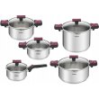 Набір посуду Tefal Cook&Clip, 10 предметів (G723SA74)